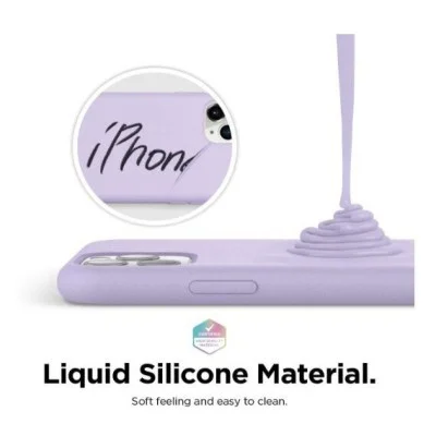 Case Iphone 11 Pro Max 6.5 Inch Silicone Elago (Lavender)